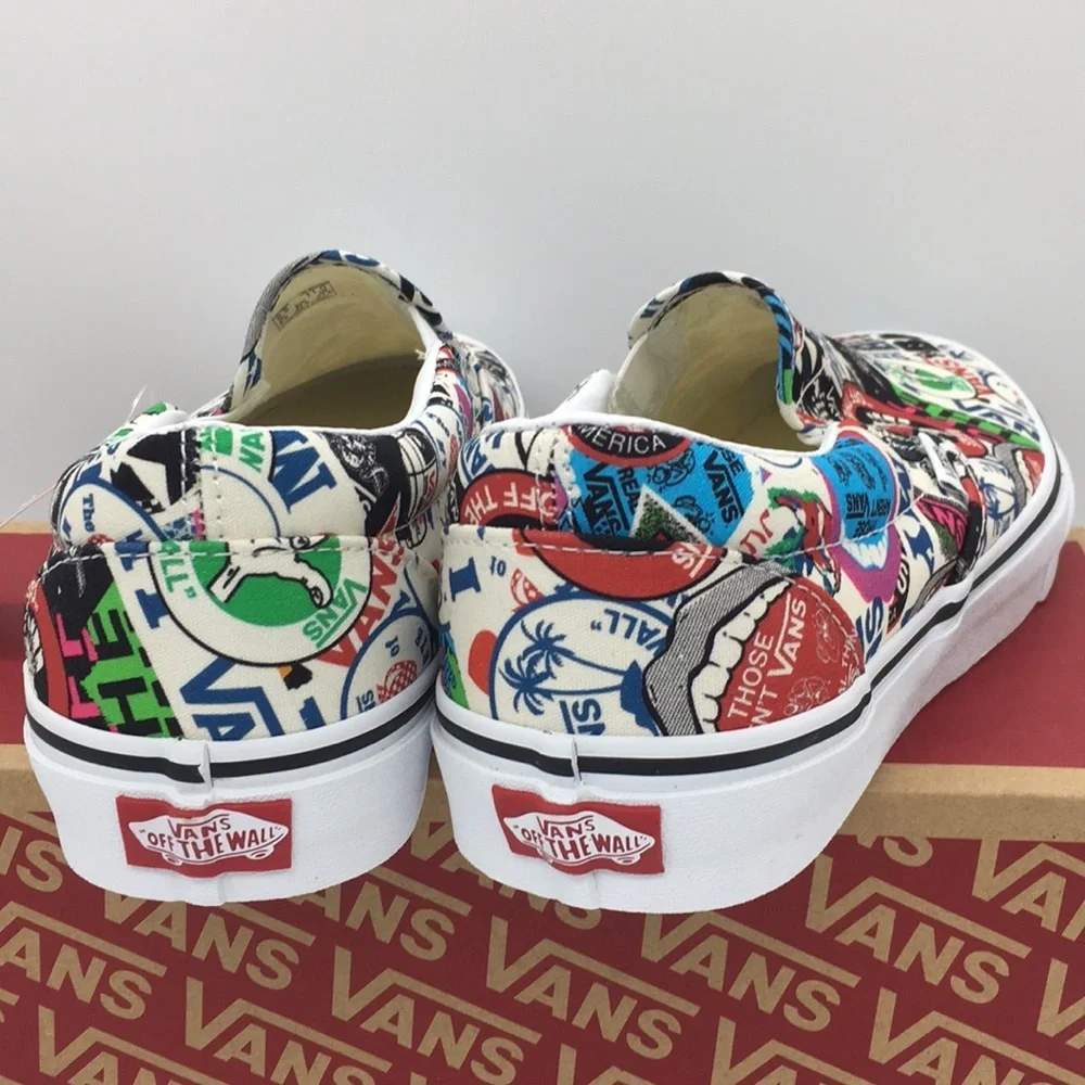 Vans WMNS Classic Slip-On Vans Mash Up Sticker Sneakers